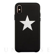 【iPhoneXS/Xケース】OOTD CASE for iPhoneXS/X (black star)