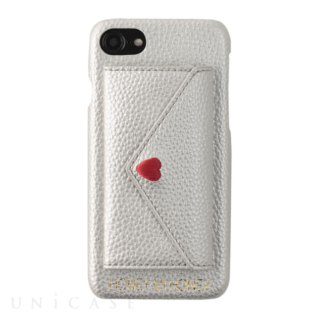 【iPhoneSE(第2世代)/8/7/6s/6 ケース】LETTER iPhone case (SLV)