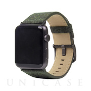 【Apple Watch バンド 44/42mm】Wax Canvas (カーキ) for Apple Watch Series4/3/2/1
