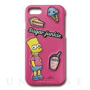 【iPhoneSE(第2世代)/8/7 ケース】The Simpsons Embroidery case (Sugar junkie)