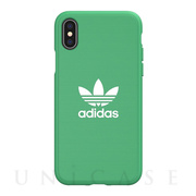 【iPhoneXS/X ケース】adicolor Moulded Case (hi-res green)