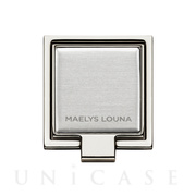 Square Smart Phone Ring (Silver ...