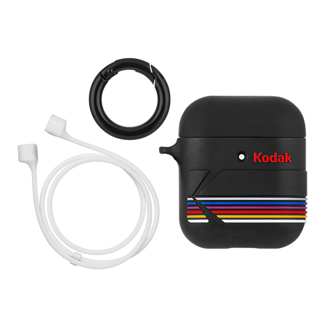 【AirPods(第2/1世代) ケース】Kodak Hook Ups (Matte Black + Shiny Black Logo)サブ画像