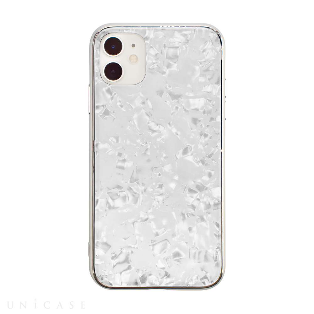【iPhone11/XR ケース】Glass Shell Case for iPhone11 (white)