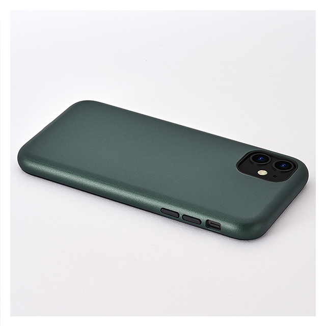 【iPhone11/XR ケース】Smooth Touch Hybrid Case for iPhone11 (green)サブ画像