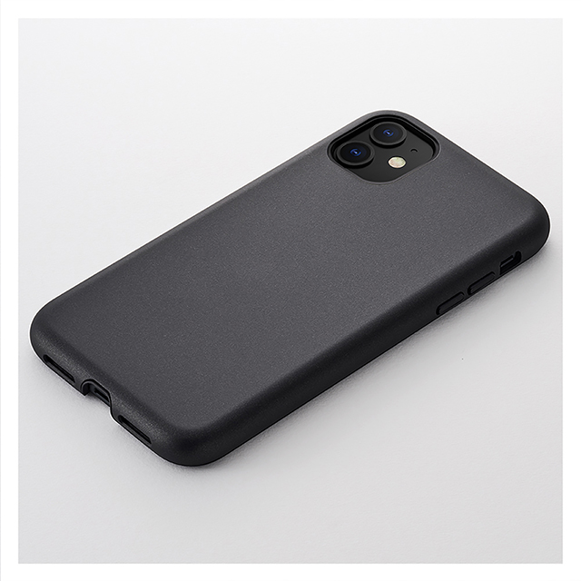 【iPhone11/XR ケース】Smooth Touch Hybrid Case for iPhone11 (black)サブ画像