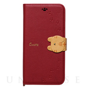 【iPhone11 ケース】手帳型ケース Cocotte (Red)