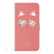 【iPhone11 ケース】手帳型ケース Lunette (Pink)