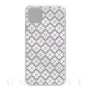 【iPhone11 Pro Max ケース】Protective Hardshell -SPADE FLOWER pearl foil/CG