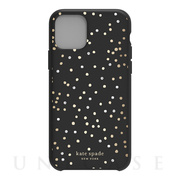 【iPhone11 Pro ケース】Soft Touch Case -DISCO DOTS BK/GD/crystal gems/pearls