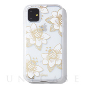 【iPhone11 ケース】CLEAR COAT (DESERT LILY (WHITE))