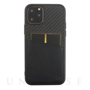 【iPhone11 Pro ケース】PURE PRACTICAL FUNCTION BACK SHELL (Black)