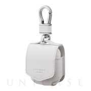 【AirPods(第2/1世代) ケース】“EURO Passione” PU Leather Case (White)