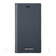【iPhone11/XR ケース】“EURO Passione” PU Leather Book Case (Navy)
