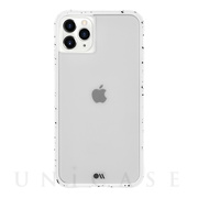 【iPhone11 Pro Max ケース】Tough Speckled (White)