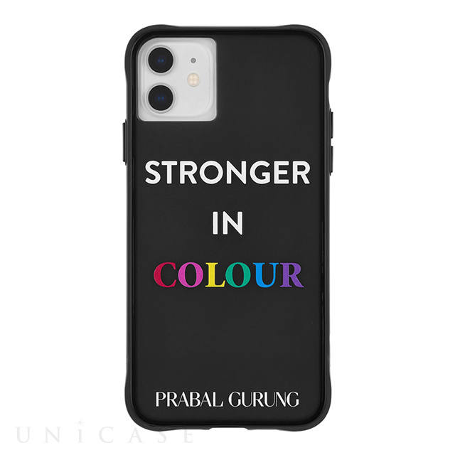 【iPhone11/XR ケース】PRABAL GURUNG (Stronger in Colour)