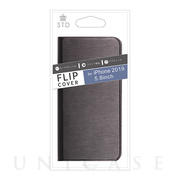 【iPhone11 Pro/XS/X ケース】STD カード収納ポケット付き手帳型ケース (BK)