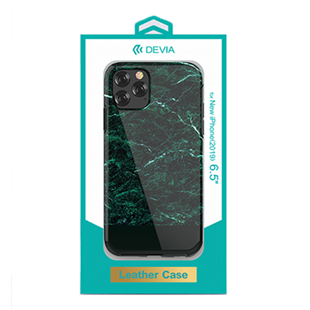 【iPhone11 ケース】Marble series case (green)サブ画像