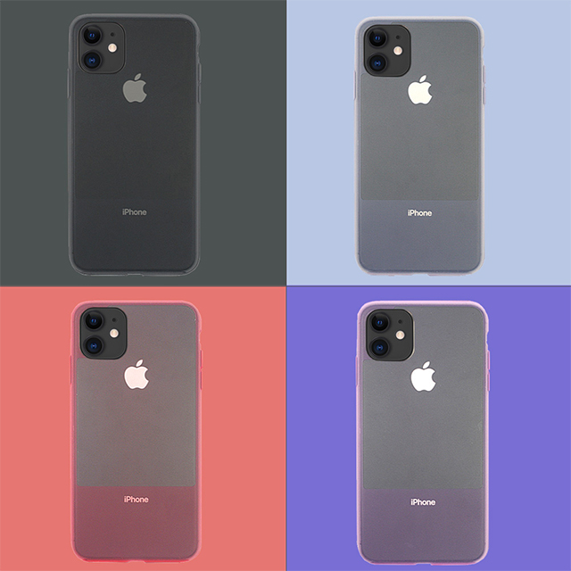 【iPhone11 ケース】CONTRAST SILICON (Clear)サブ画像