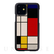 【iPhone11 ケース】天然木ケース (Mondrian W...