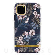 【iPhone11 Pro Max ケース】Floral Jungle - Gold details