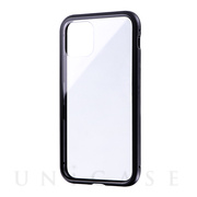 【iPhone11 Pro ケース】SHELL GLASS Aluminum (ブラック)