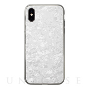 【アウトレット】【iPhoneXS/X ケース】Glass Shell Case for iPhoneXS/X (White)