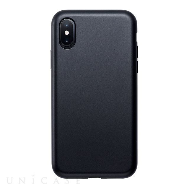 【アウトレット】【iPhoneXS/X ケース】Smooth Touch Hybrid Case for iPhoneXS/X (Iron Black)