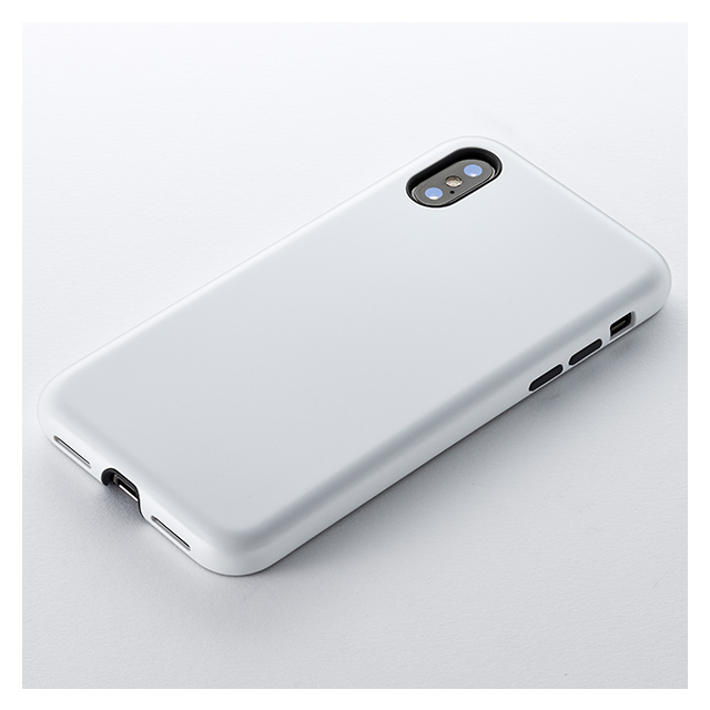 【アウトレット】【iPhoneXS/X ケース】Smooth Touch Hybrid Case for iPhoneXS/X (Silky White)サブ画像