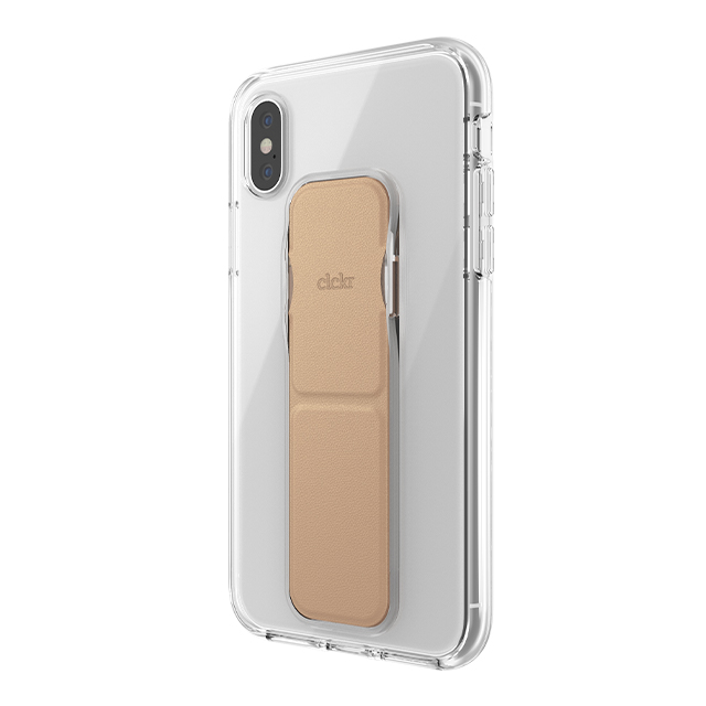 【iPhoneXS/X ケース】CLEAR GRIPCASE FOUNDATION (CLEAR/ROSE GOLD)サブ画像
