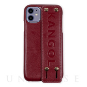 【iPhone11/XR ケース】KANGOL HANDLE (RED)