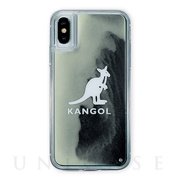 【iPhoneXS/X ケース】KANGOL NEON SAND LOGO (BLK)