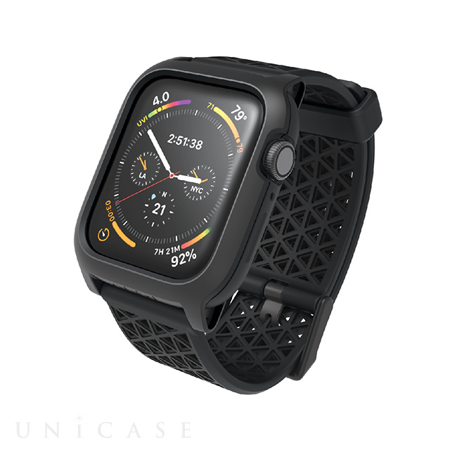 【Apple Watch ケース 44mm】耐衝撃ケース (ブラック) for Apple Watch SE(第1世代)/Series6/5/4