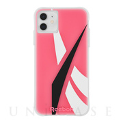 【iPhone11/XR ケース】Reebok × Case-Mate (Oversized Vector 2020 Pink)
