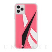 【iPhone11 Pro Max/XS Max ケース】Reebok × Case-Mate (Oversized Vector 2020 Pink)