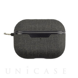 【AirPods Pro(第1世代) ケース】AirPods Pro Texture Case（fabric-black）