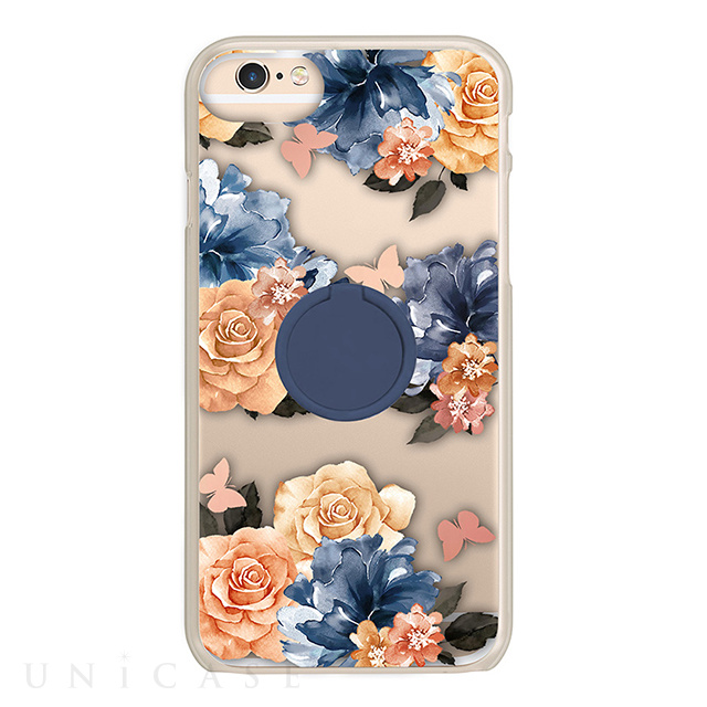【iPhoneSE(第2世代)/8/7 ケース】CASE RING FLORALS (SABRINA)