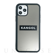 【iPhone11 Pro ケース】KANGOL MIRROR BOX LOGO (BLK)