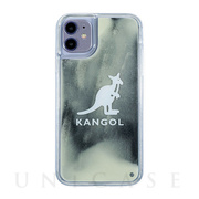 【iPhone11/XR ケース】KANGOL NEON SAND LOGO (BLK)