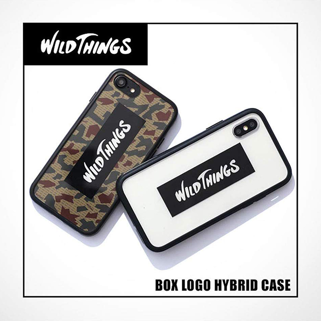 【iPhoneXS/X ケース】WILD THINGS Hybrid Case (ロゴ/クリア)サブ画像