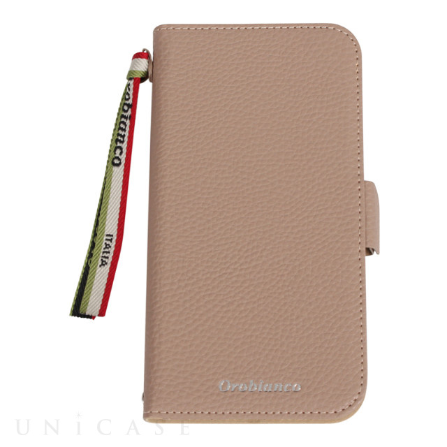 【iPhone11 ケース】“シュリンク” PU Leather Book Type Case (グレー)