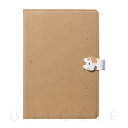 【iPad(10.2inch)(第9/8/7世代)/ Air(10.5inch)(第3世代)/Pro(10.5inch) ケース】手帳型ケース Cocotte (Beige)