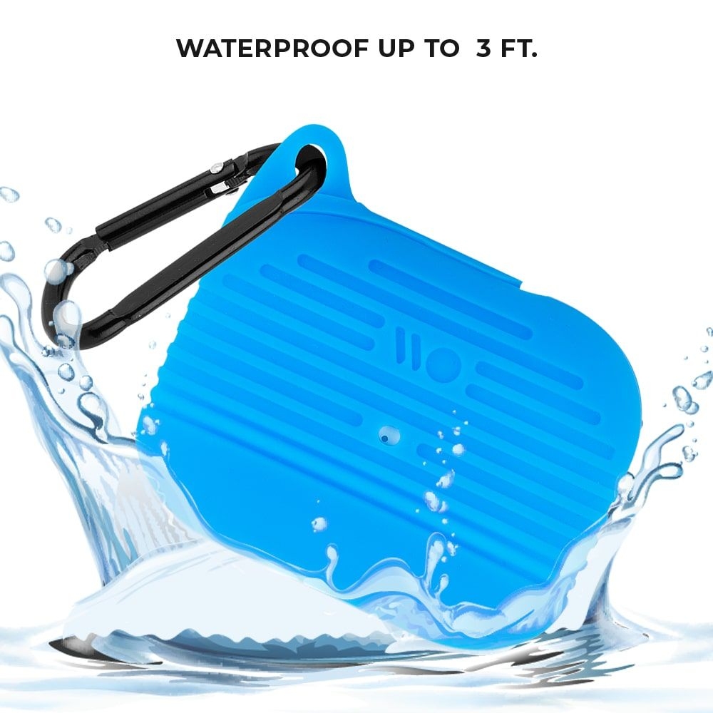 【AirPods Pro(第1世代) ケース】Waterproof Tough Case (Blue)サブ画像