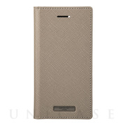 【iPhoneSE(第3/2世代)/8/7/6s/6 ケース】“EURO Passione” PU Leather Book Case (Taupe)