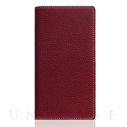 【iPhoneSE(第3/2世代)/8/7 ケース】Full Grain Leather Case (Burgundy Rose)