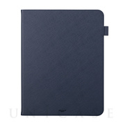 【iPad Pro(12.9inch)(第4世代) ケース】“EURO Passione” Book PU Leather Case (Navy)