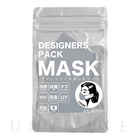 デザイナーズパックマスク[冷感（涼感）･抗菌･防臭･360度ストレッチ性能付き] レディース (グレー)