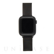 【Apple Watch バンド 41/40/38mm】ステンレスバンド (ブラック) for Apple Watch SE(第2/1世代)/Series9/8/7/6/5/4/3/2/1