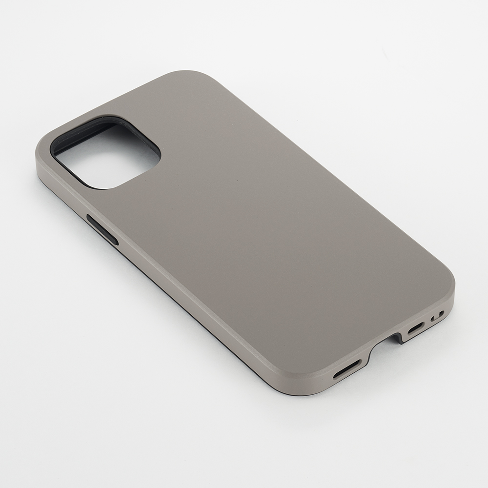【iPhone12/12 Pro ケース】Smooth Touch Hybrid Case for iPhone12/12 Pro (greige)サブ画像