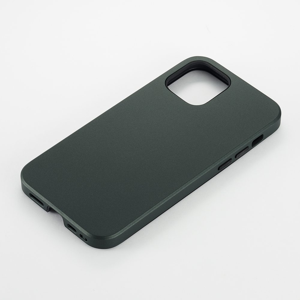 【iPhone12 mini ケース】Smooth Touch Hybrid Case for iPhone12 mini (green)サブ画像